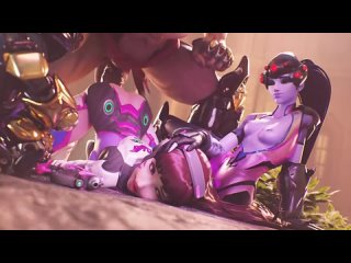 overwatch - d va porn hentai 3d